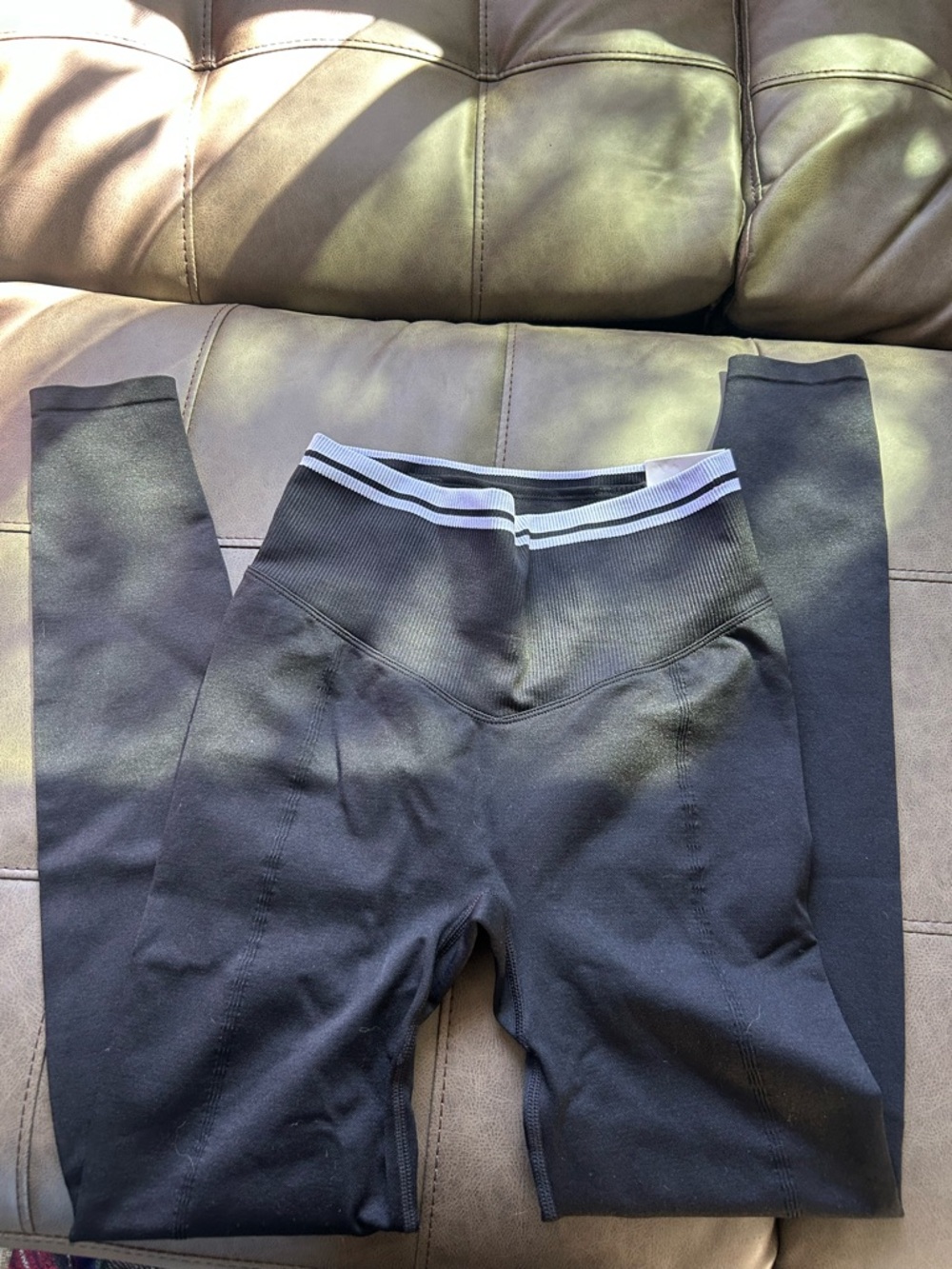 PINK Victorias Secret Ribbed Athletic Leggings